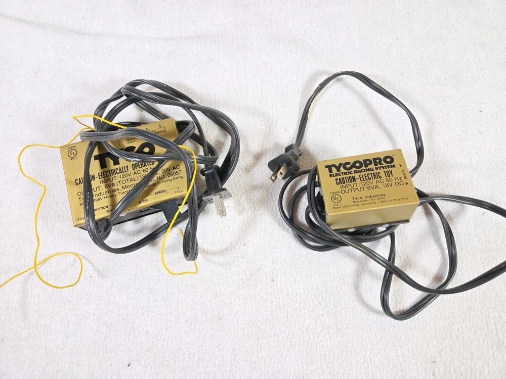 Tyco 899V & 608R Hobby Transformers Tested
