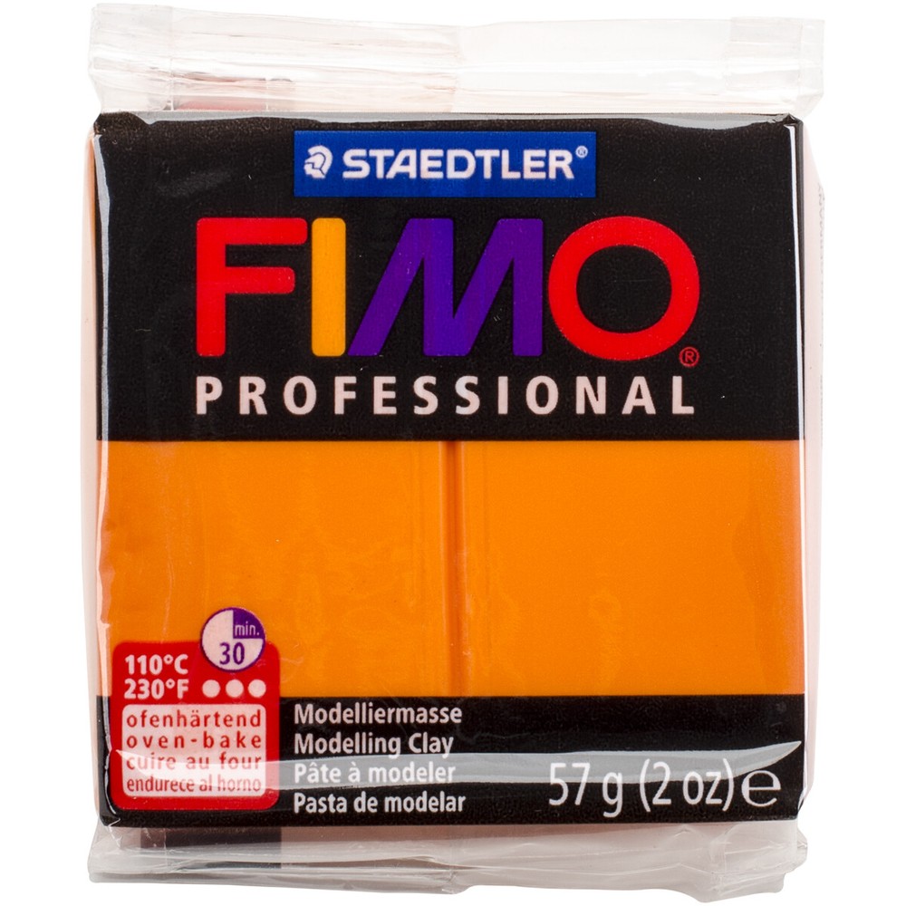 Fimo Professional Soft Polymer Clay 2oz Orange