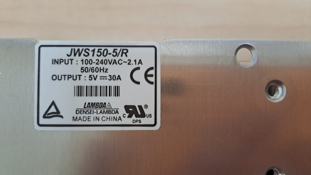 Screen CTP Lambda JWS150-5/R power supply