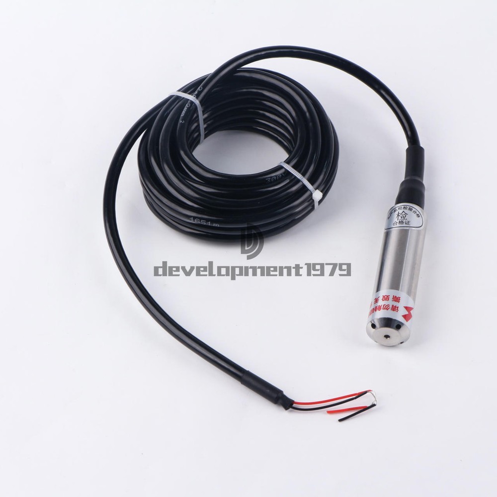 4-20MA Water Level Transmitter Liquid Level Transducer Sensor 1-10M Cable