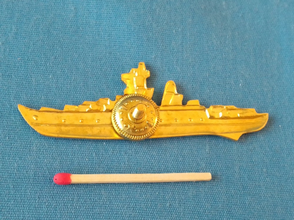 Pin. Badge. The ship's commander. USSR.