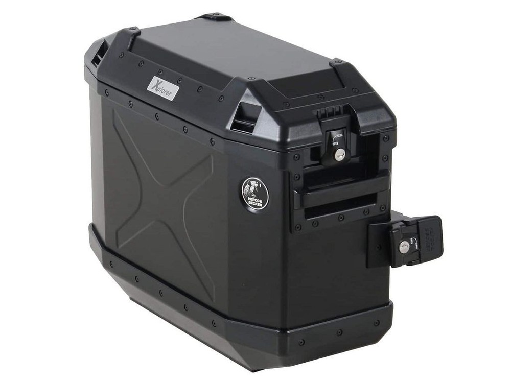 Side Case Aluminium Xplorer 30 Black Left