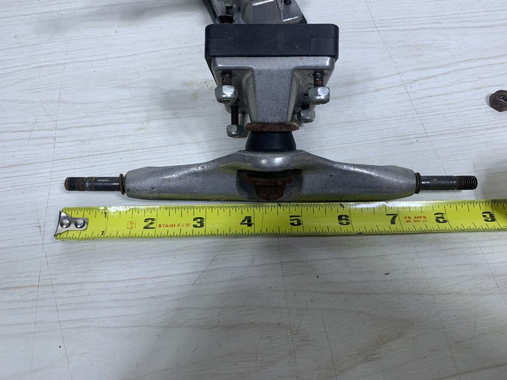 Slant 8 5/8” Skateboard Trucks & Mounting Hardware