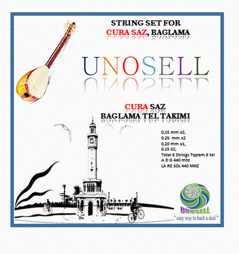3 X String Set For Turkish String Small Size Cura Saz