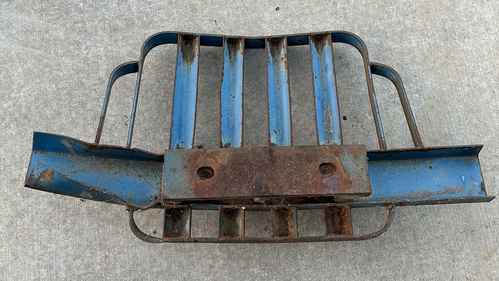 A Used Front Bumper For A Long 560 Tractor