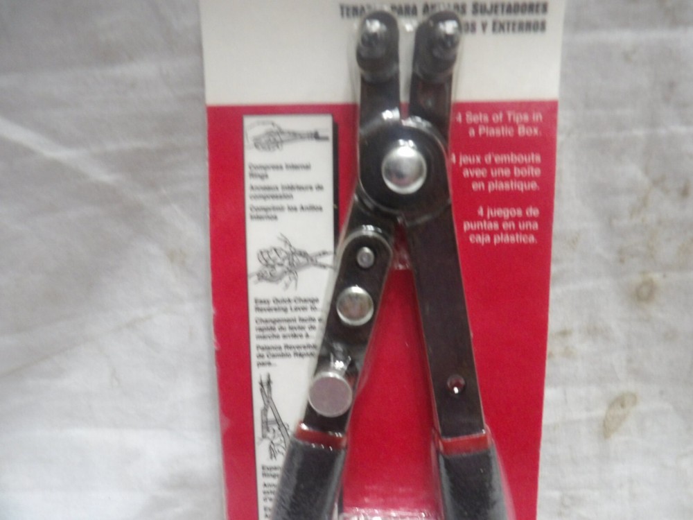 Lisle Internal - External Snap Ring Pliers #46000