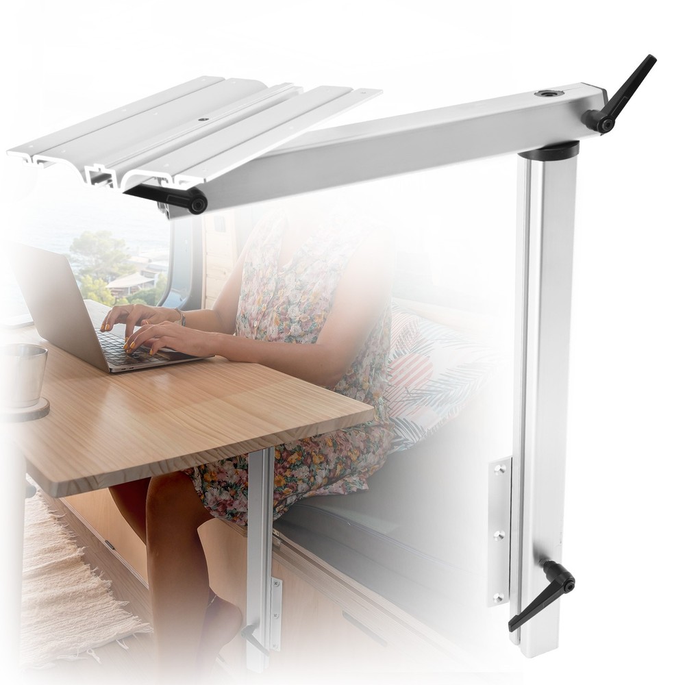 Swiveling Table Mount Adjustable 360 RV Table Leg For Marine Boat RV Caravan MPV