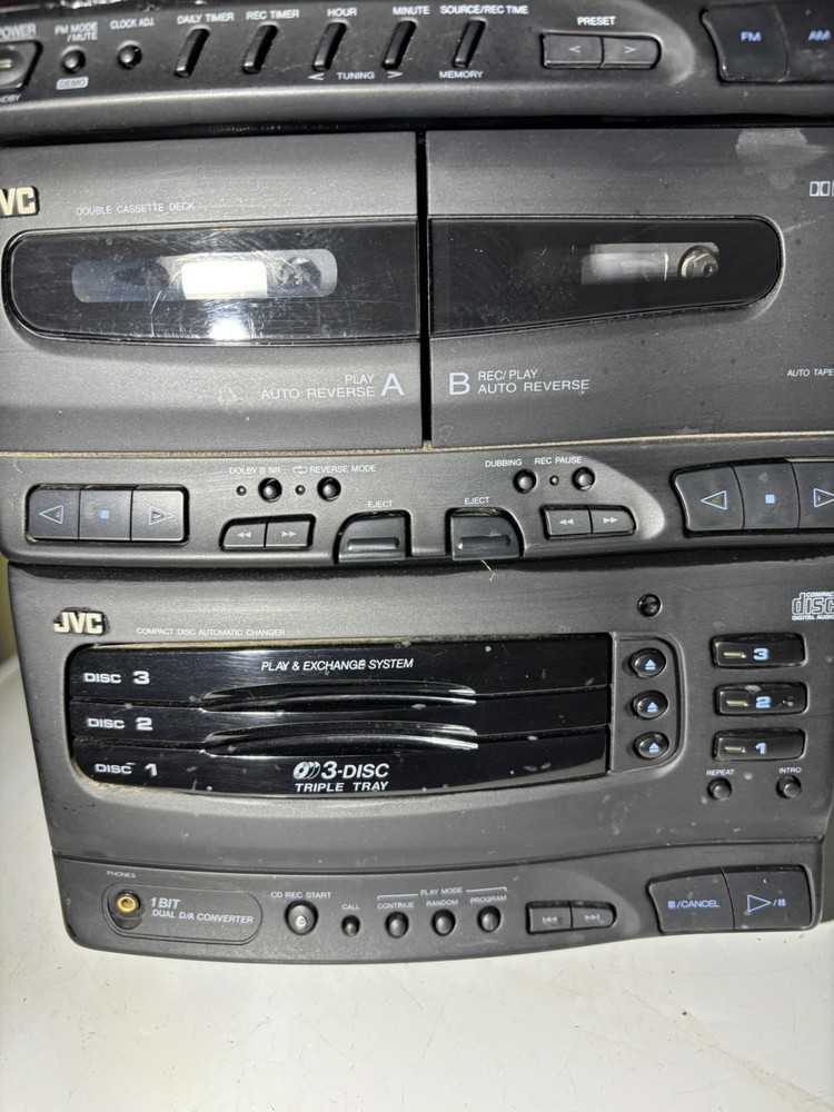 JVC MX-C220 Stereo Cassette CD Amplifier