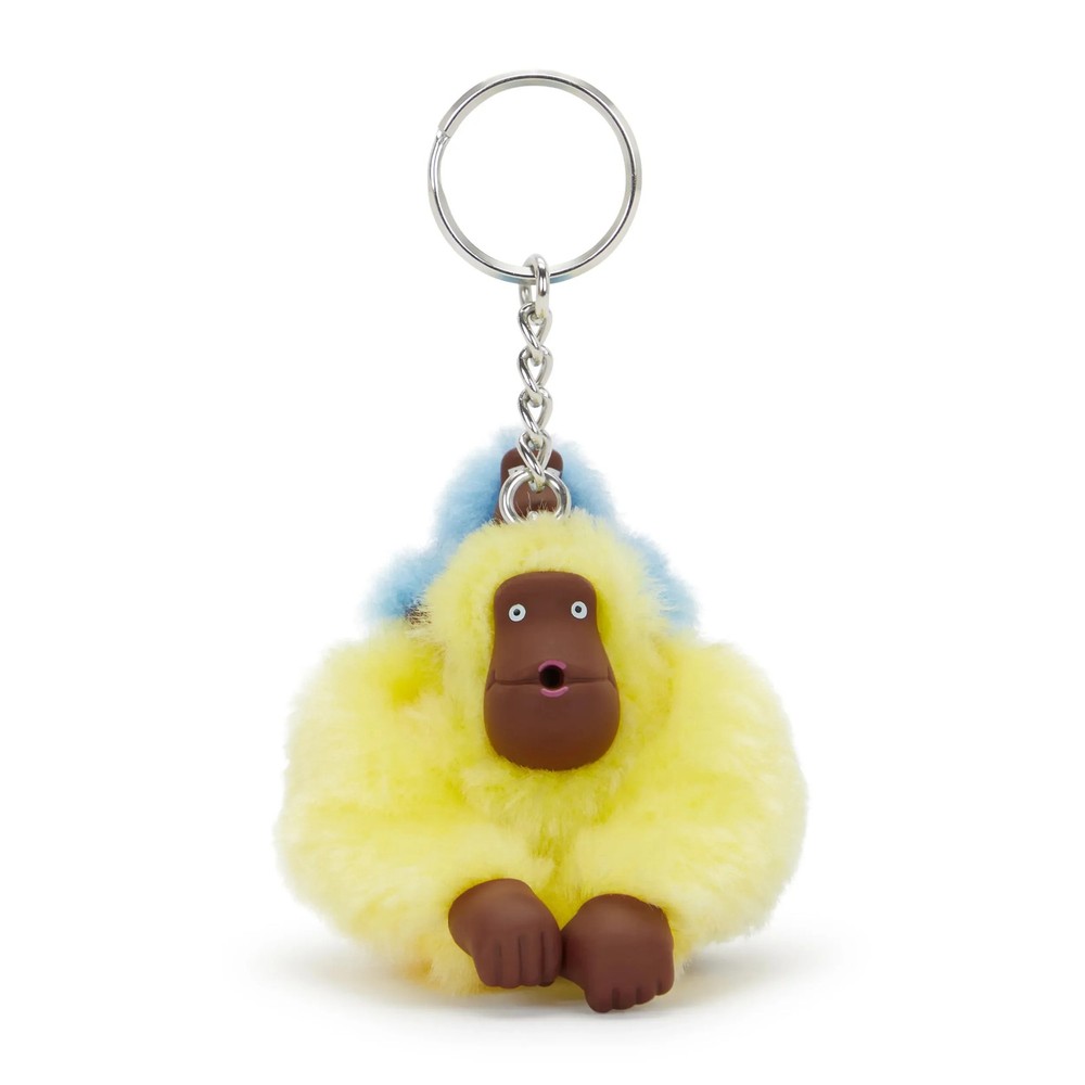 Kipling Mom and Baby Sven Monkey Keychain