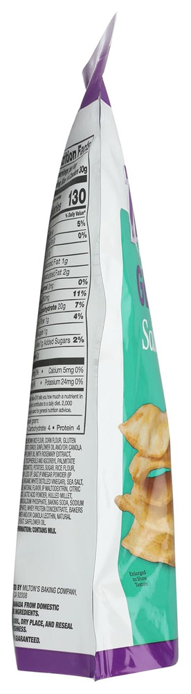 Salt & Vinegar Baked Crackers, 4.5 OZ