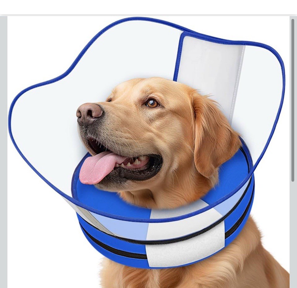 Supet Soft Dog Cone Collar Alternative Neck Donut Size Medium NEW