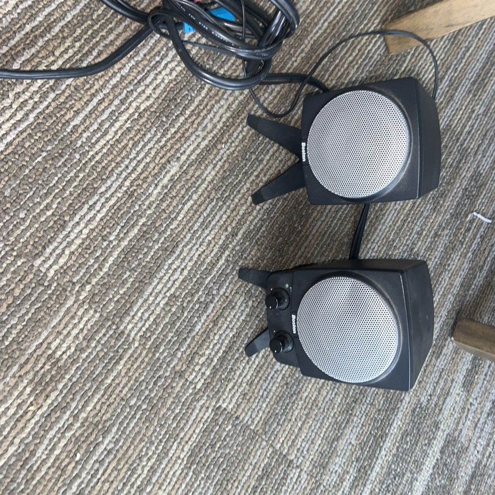 Boston BA745 Satellite 2pc Speaker System Computer Speakers