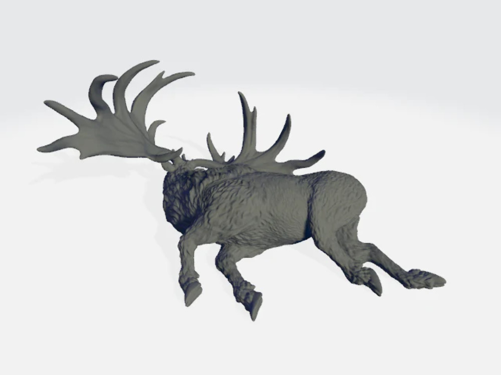 StoneAxe Miniatures - Megaloceros #8