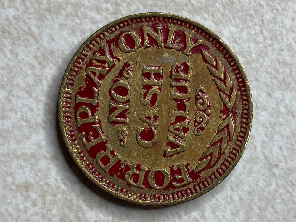 Red Eagle Amusement Arcade Token T7744