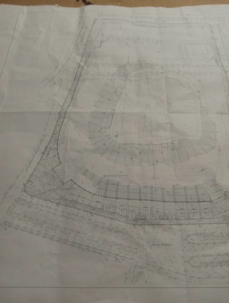 Yankee Stadium 2005 Site Grading Plan ("Blueprint")