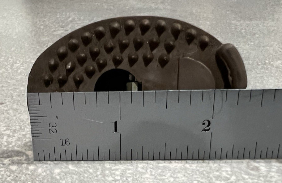 Vintage Master Lock, Two-Piece Trigger Lock with Key