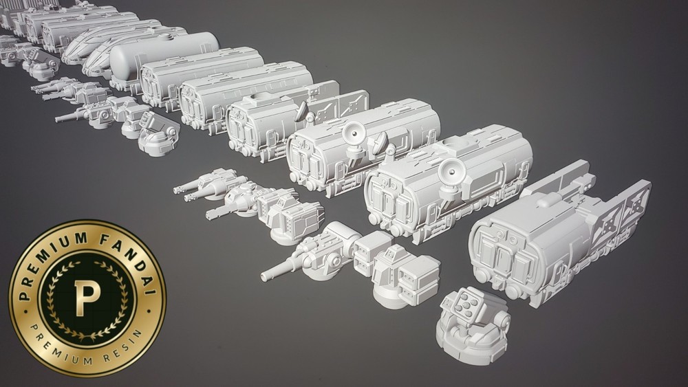 Maglev Grav Train Battletech Miniatures Catalyst Game Labs Compatible