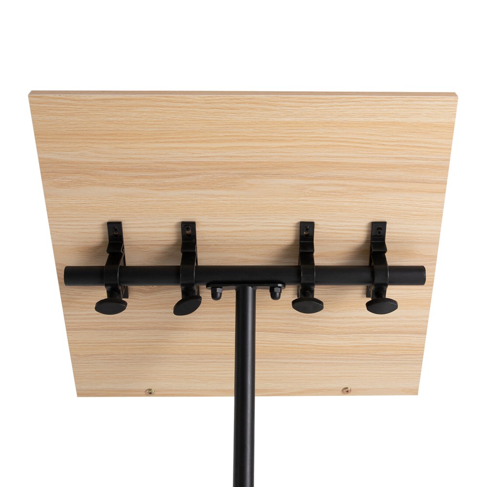 Height Adjustable Lectern Podium Stand with 360° Angle for Tablets & Laptops