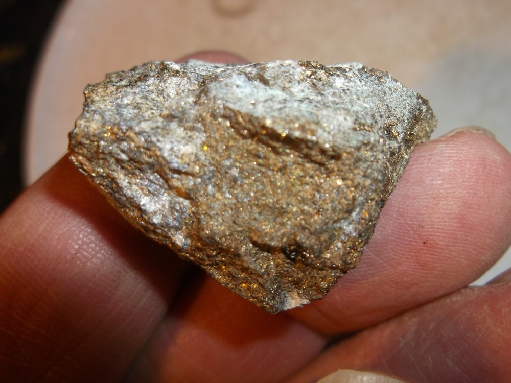 Gold, silver, copper, 24 grams samples ,ore high grade .