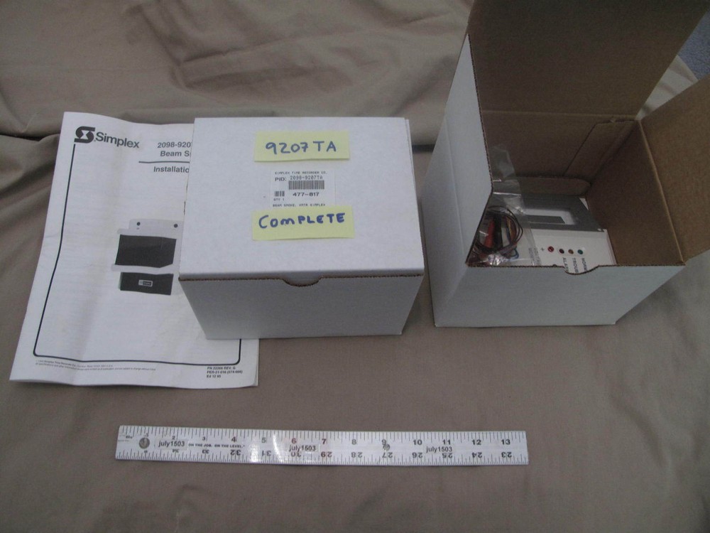 (1) NEW Simplex 9207TA Transmitter Long Range Smoke + Receiver parts
