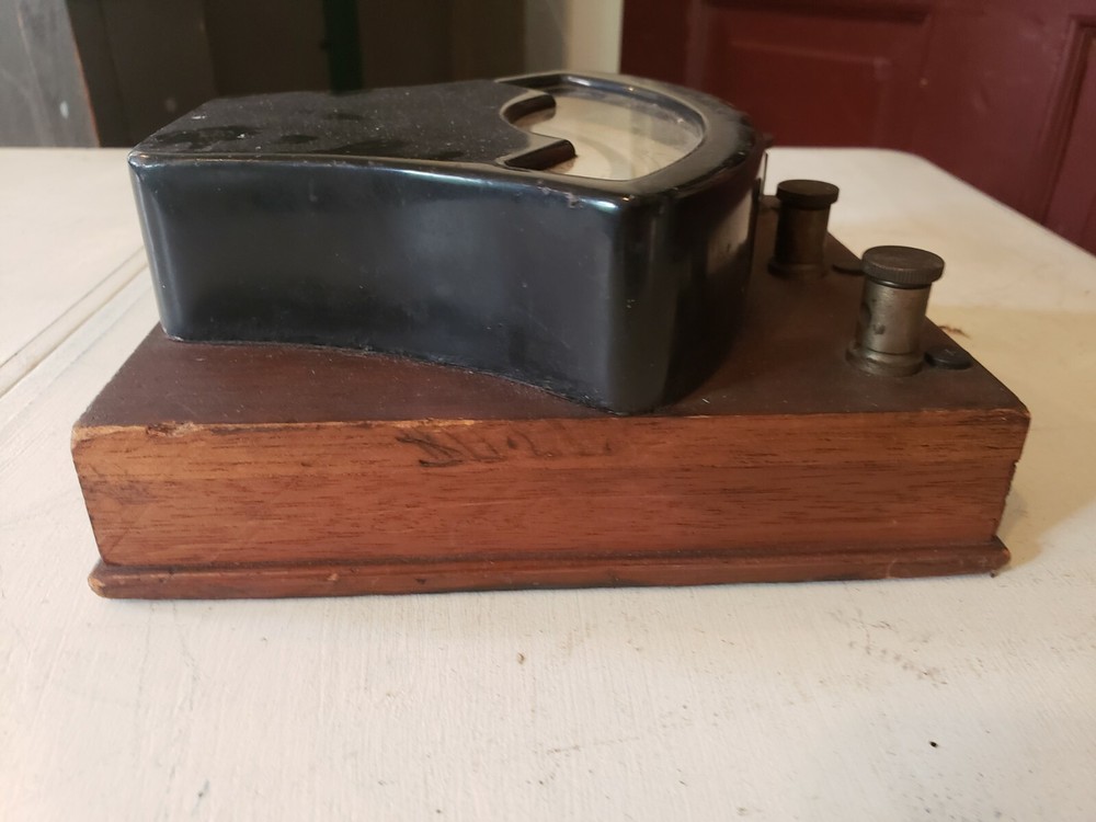 Antique DC Milliammeter Test Equipment Guage