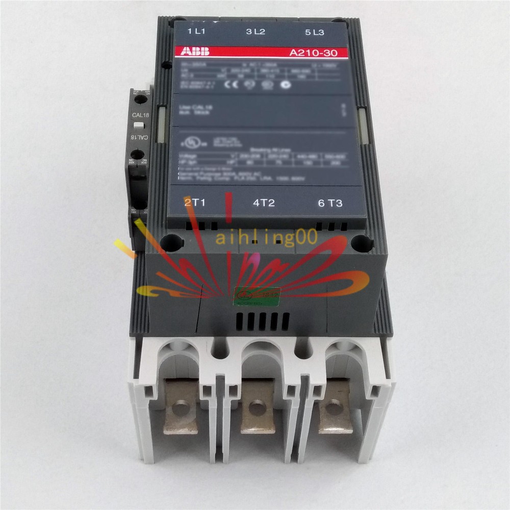 ONE ABB A210-30-11 110V AC Contactor New