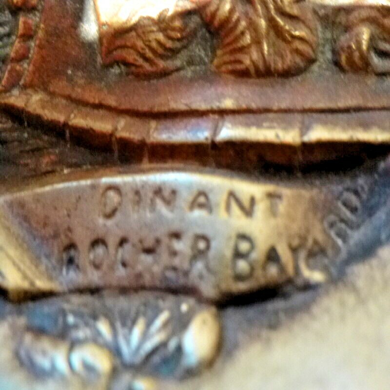 WORLD WAR TWO DINANT BELGIUM BRASS ASHTRAY