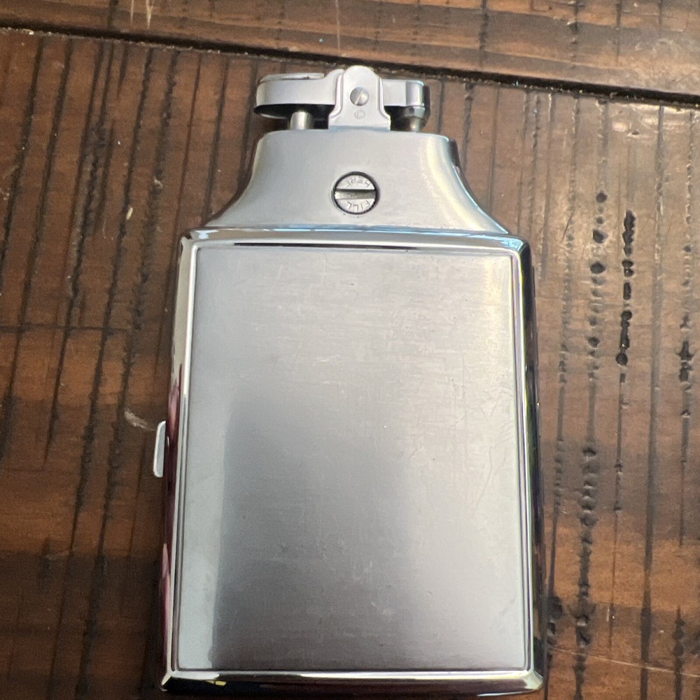 Vintage Ronson MasterCase Cigarette Case Lighter Combo Art Deco Rare