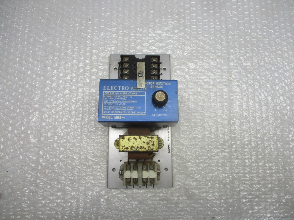INDUSTRIAL SPARE MRS-1CEM RELAY MODULE UNMP