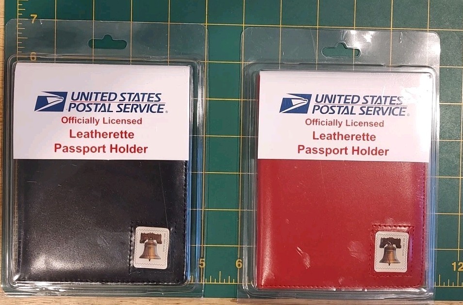 USPS Passport Wallet Organizer - RED OR BLACK
