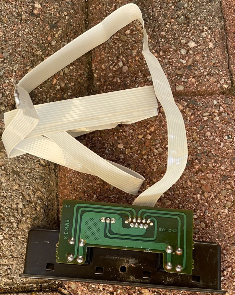 Kawai Keyboard Face panel, circuit board, roll control, 1980s SR models