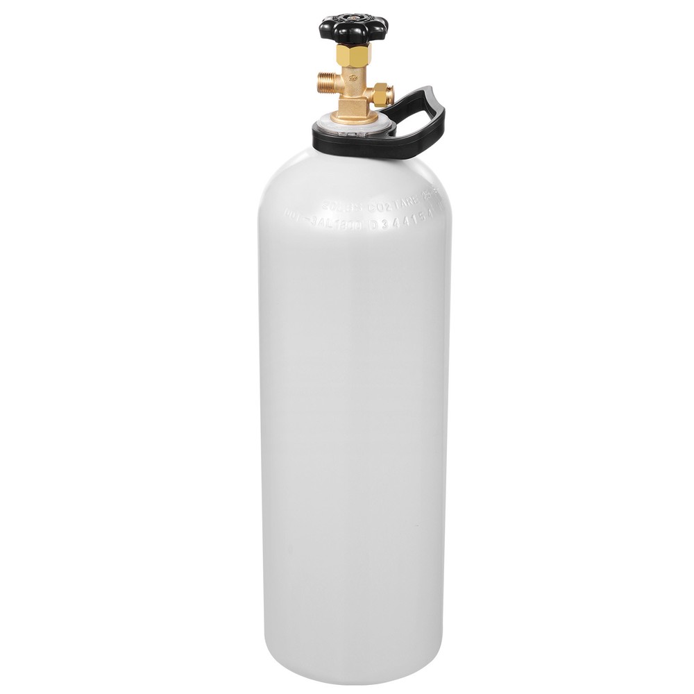 CO2 Tank 20 lbs New Aluminum Alloy Cylinder with CGA320 Valve DOT & TC Approved