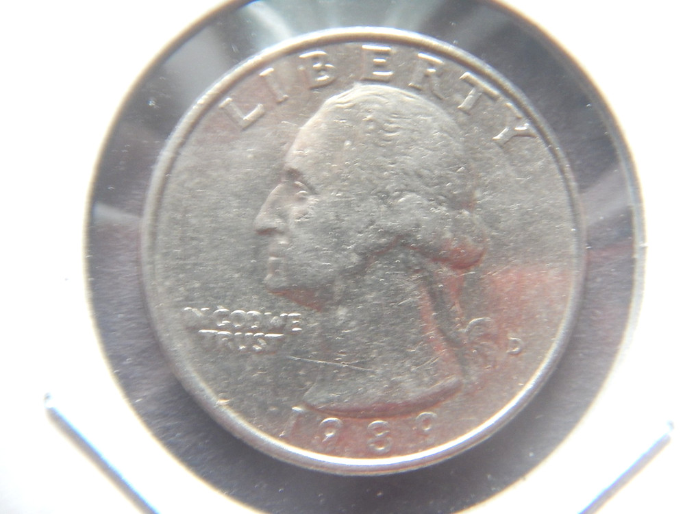 1989 (D) George Washington Quarter
