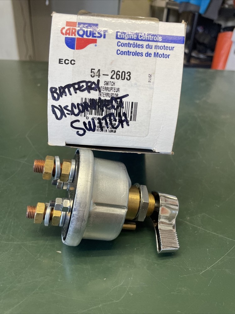 Disconnect Switch Carquest 54-2603 DS247