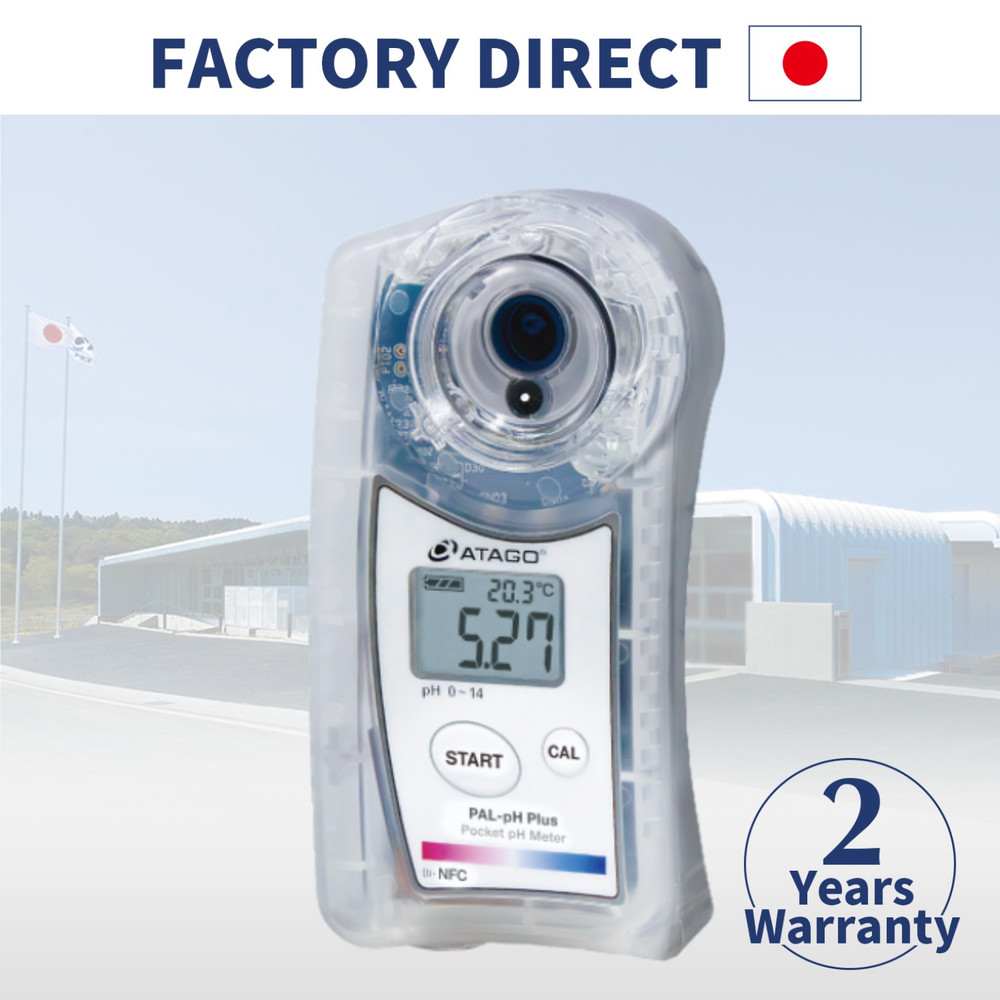 ATAGO Official Site : Digital Hand-held pH Meter - PAL-pH Plus
