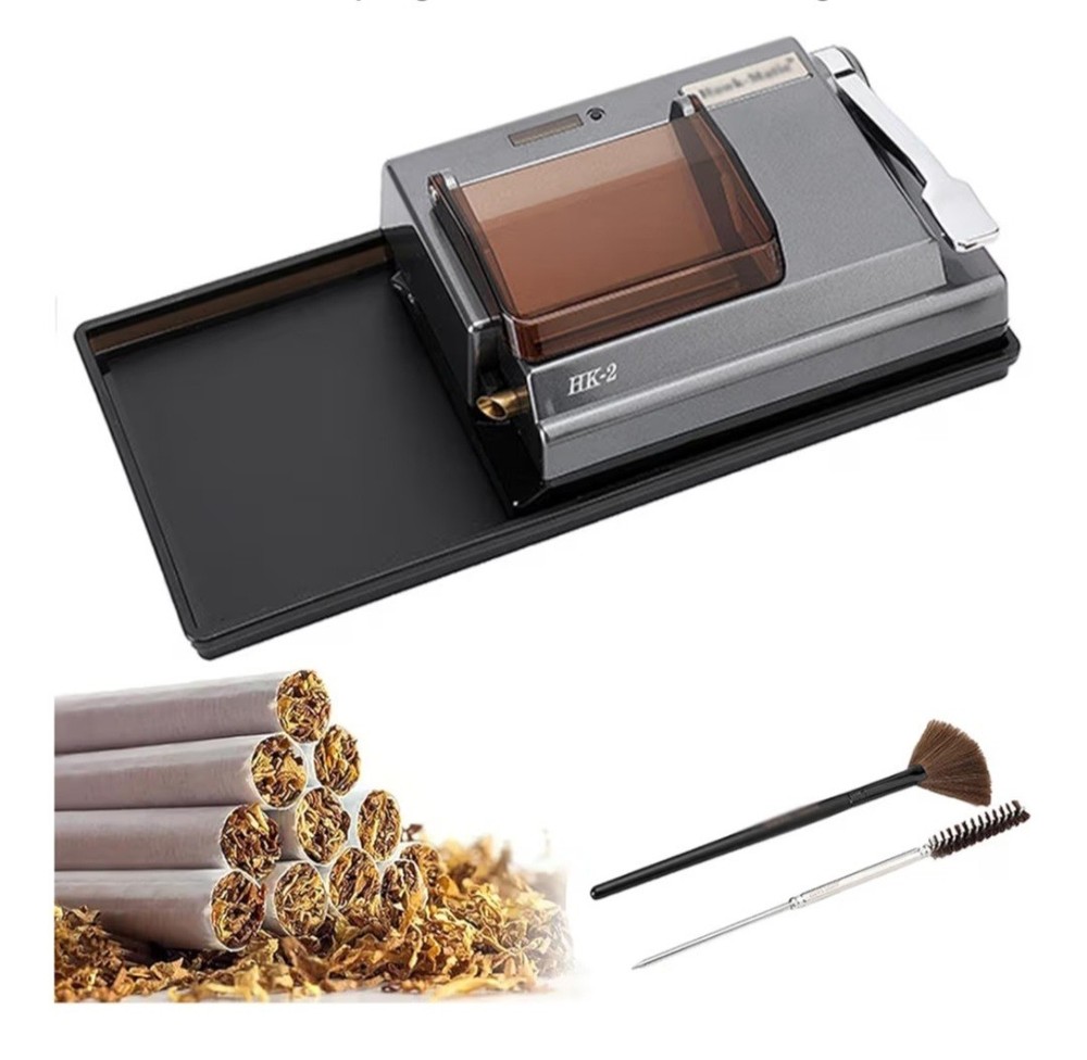 HK-2 Automatic Cigarette Rolling Machine with Counting Display & Accessories