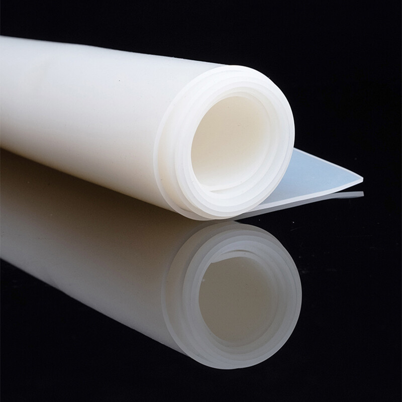 Soft Silicone Rubber Sheet Clear High Temp Mat Plate Translucent Thick 0.5-30mm