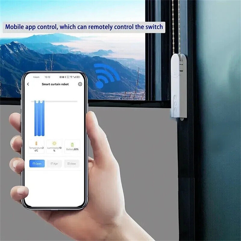 Tuya Smart Automatic Roller Blind Shade Shutter Drive Motor WIFI App Control USA