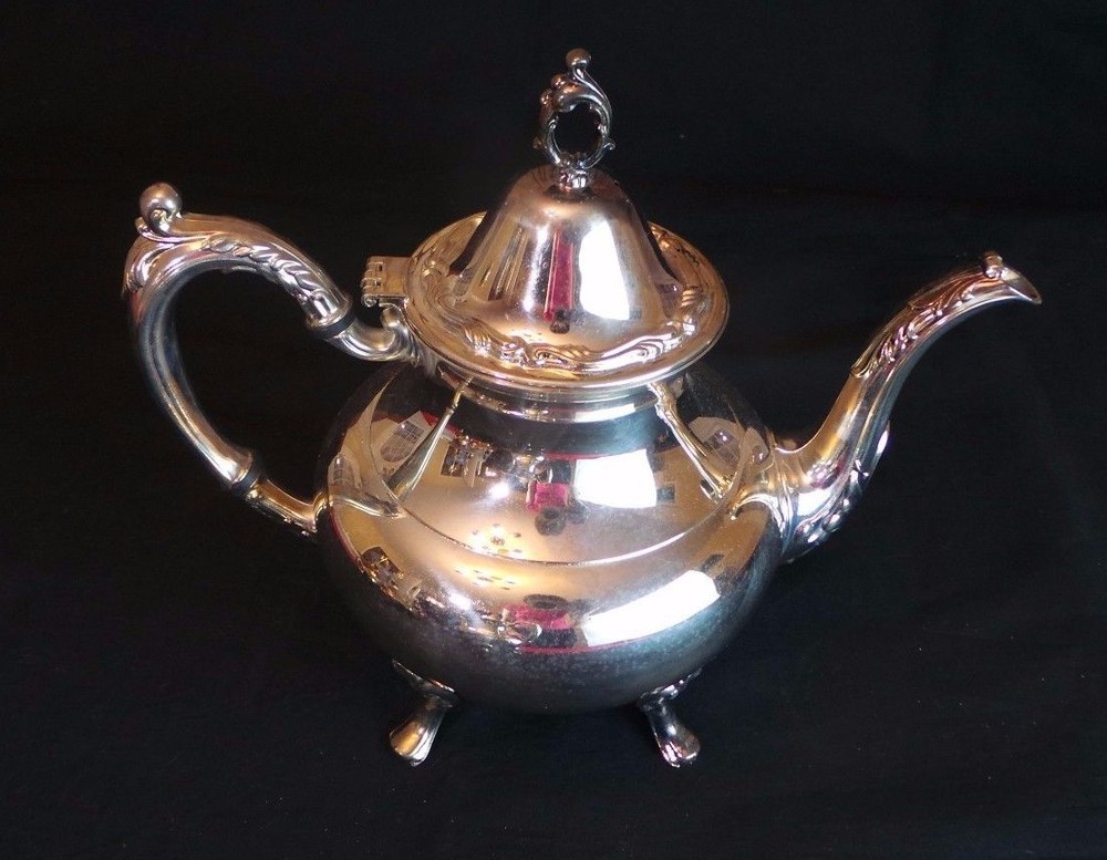 ONEIDA SILVERPLATE 5 PIECE COFFEE TEA SET USA