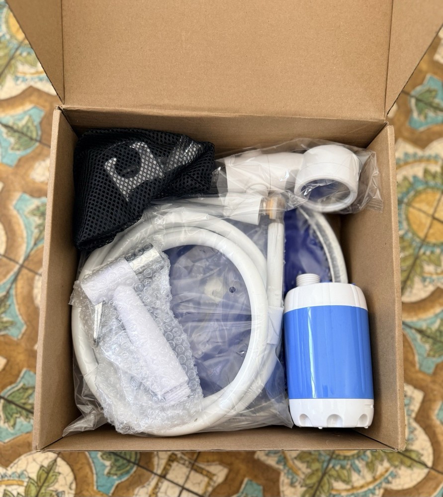 Electric Portable Camping Shower Set