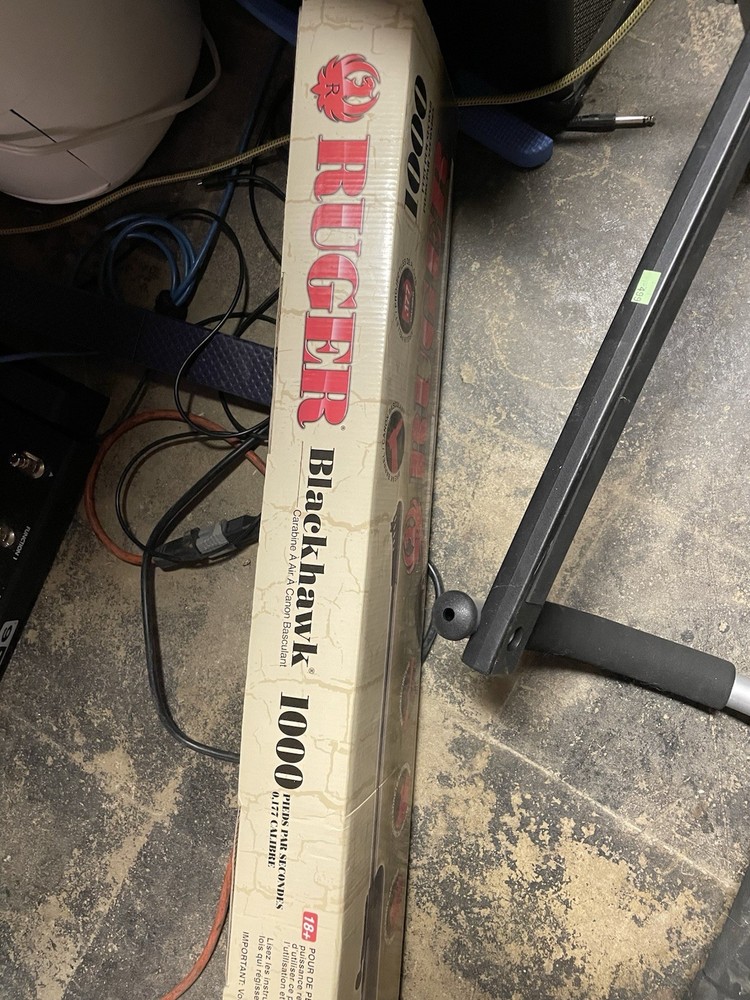 Ruger BlackHawk Air Rifle .177 Caliber & 4x32 Scope Break Barrel