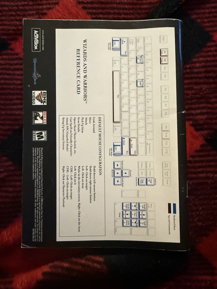 Wizards & Warriors Guide Collectors Edition Book 2000