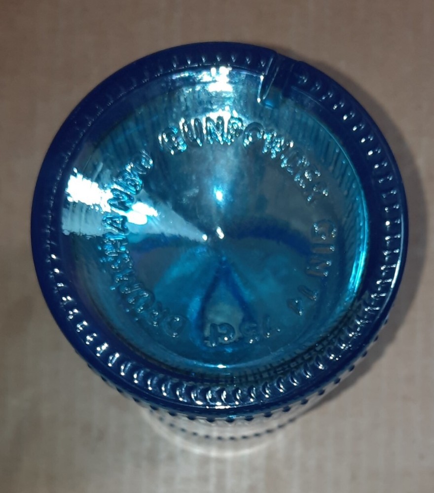 Bottle Gunpowder Irish Gin Empty No Label
