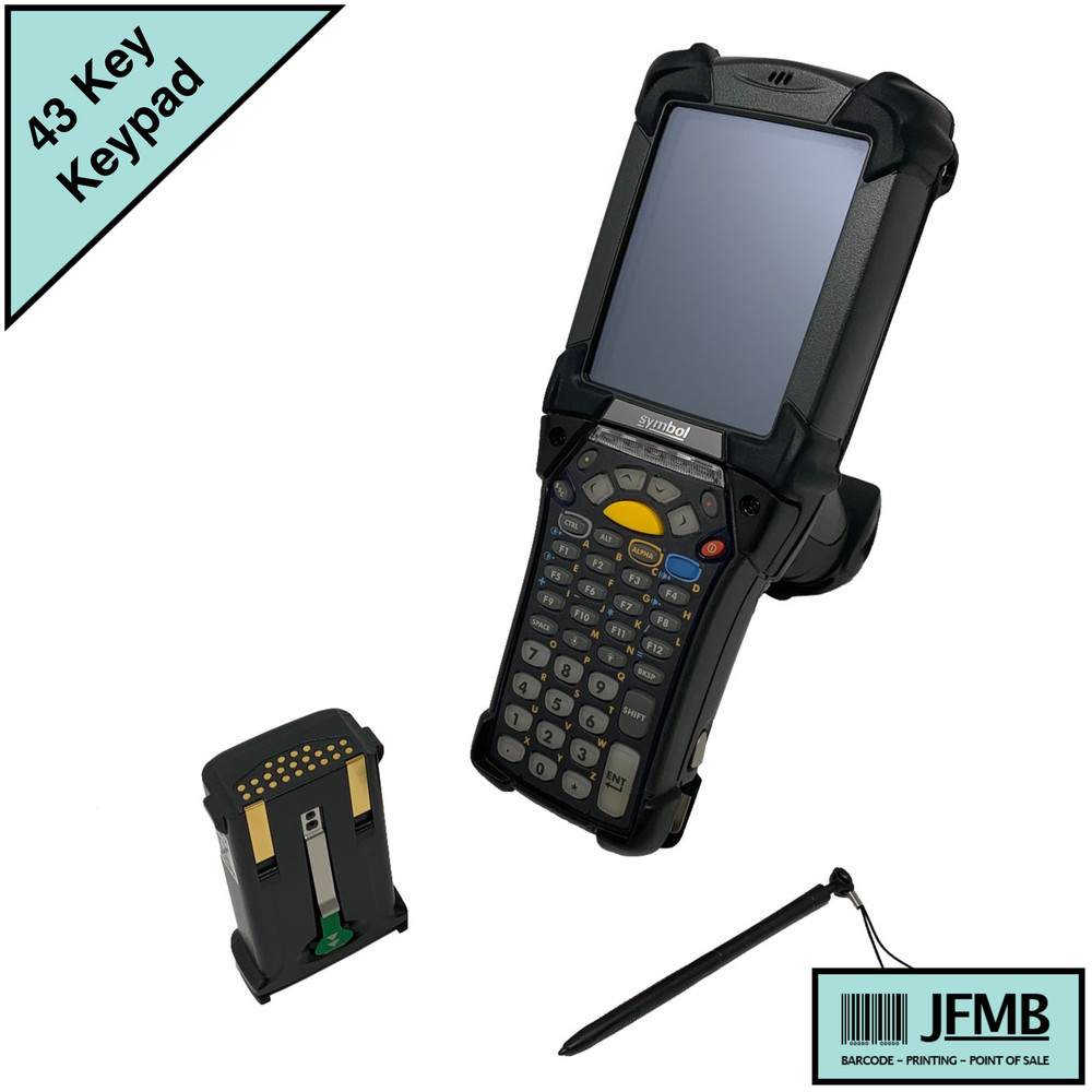 Zebra MC92N0-GL0SYFAA6WR Zebra Barcode Scanner 1D/2D 43 Key Android  Symbol