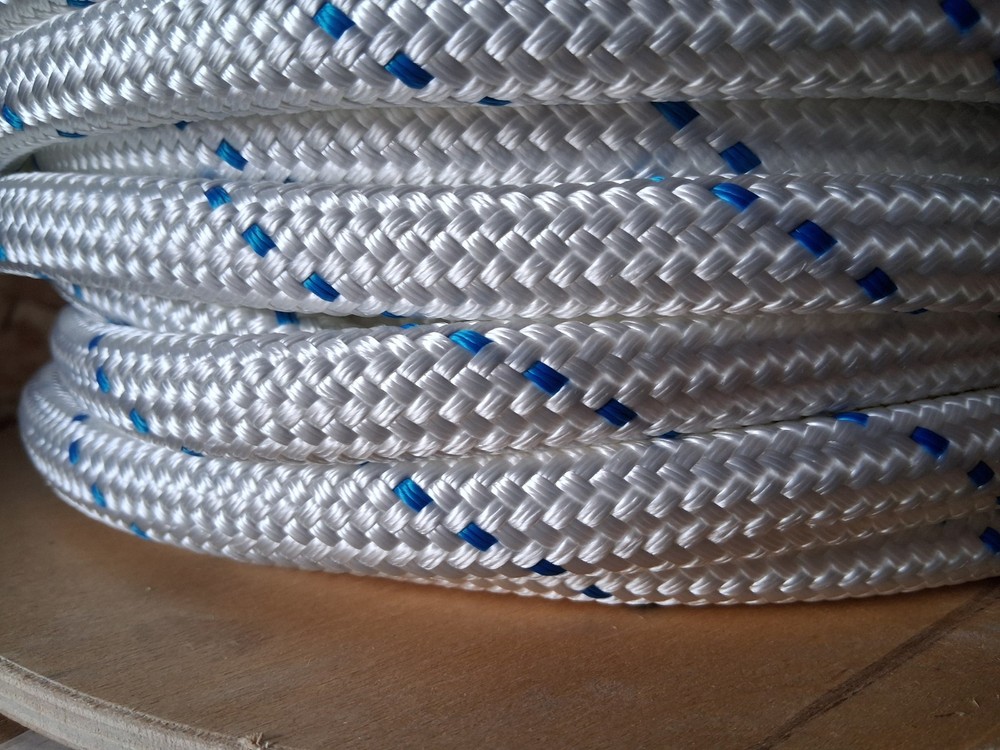 5/8 " x 150 ft. Double Braid Polyester Rope. Made in USA.