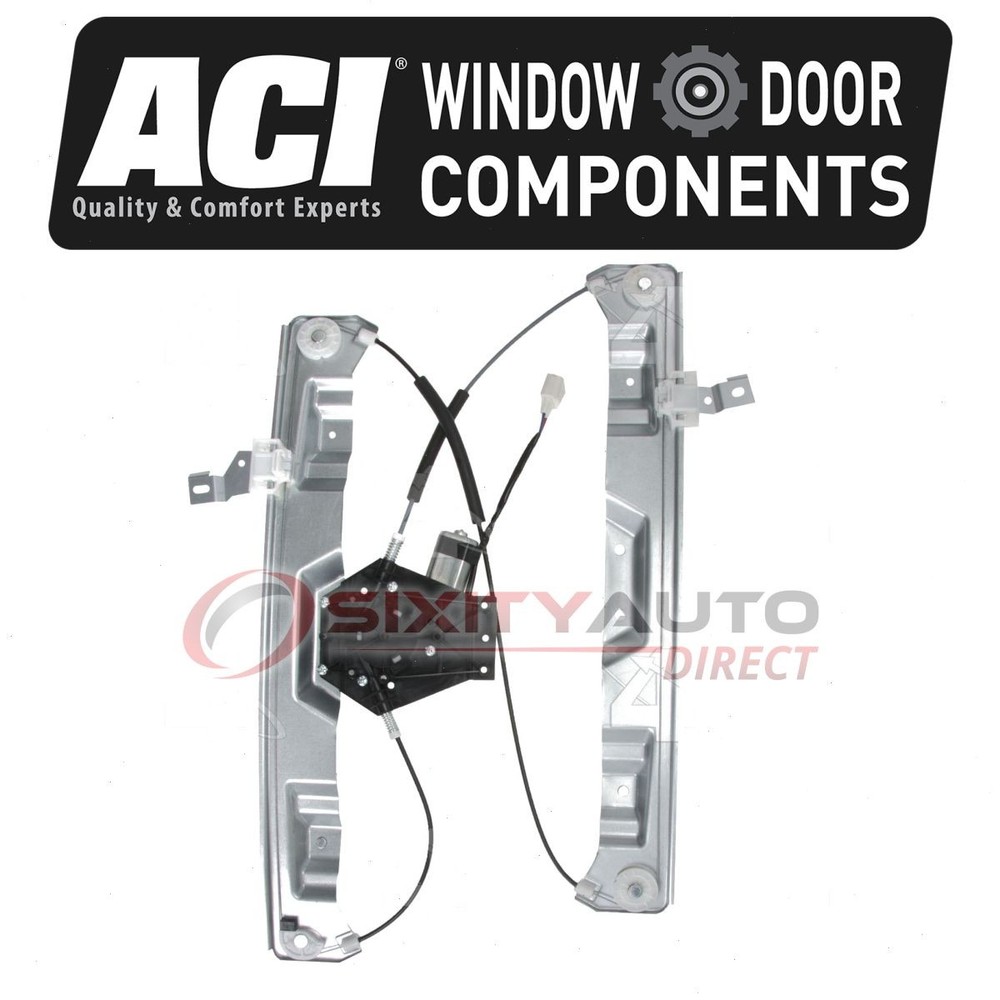 ACI Front Left Power Window Motor & Regulator Assembly for 2007-2009 Ford in