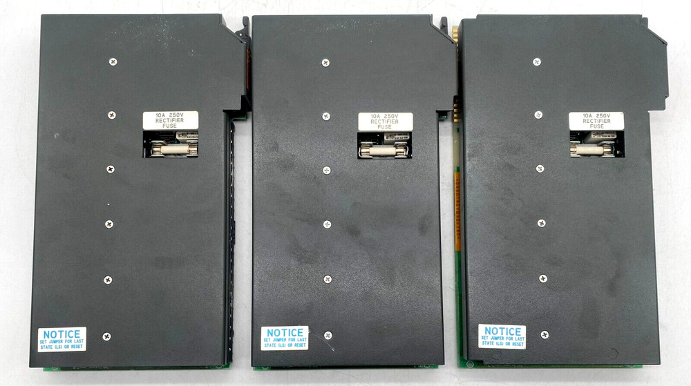 LOT OF 3 ALLEN BRADLEY 1771-OAD AC OUTPUT MODULES