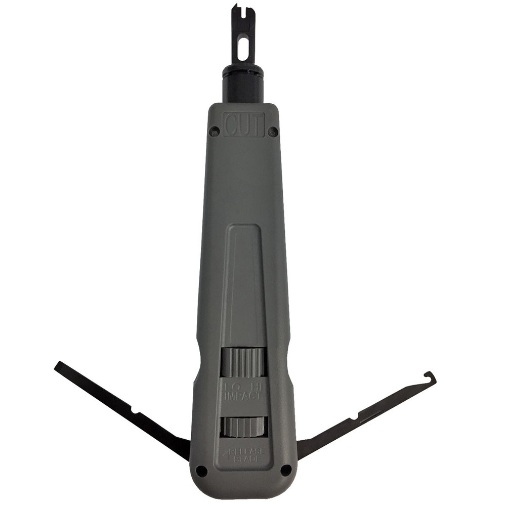 Impact Punch Down Tool with Type 110/88 Blade for Patch Panels, Keystone Jacks
