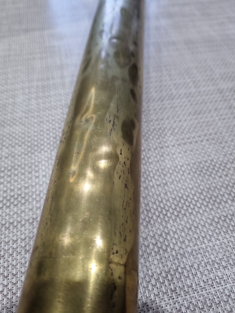 Victorian Bronzed Single Draw Telescope With Age Related Condition