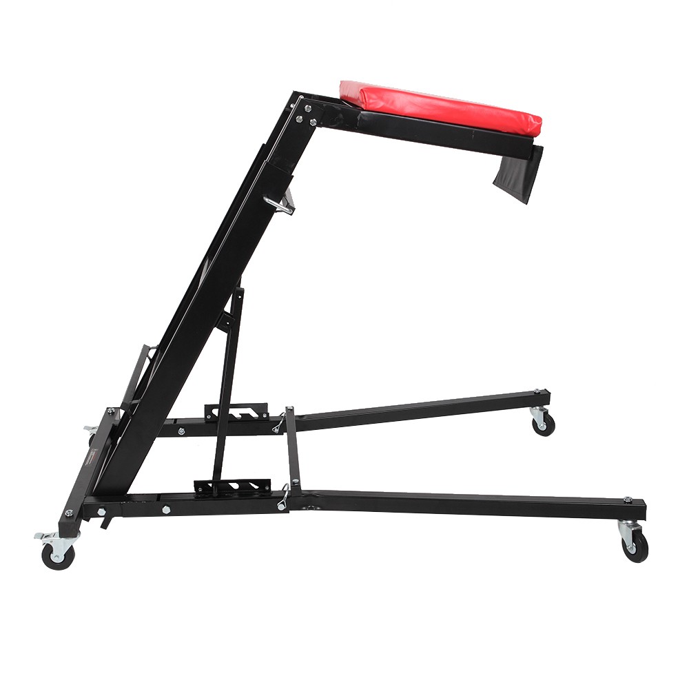 Foldable Creeper Adjustable Height for Cars & Trucks - Black